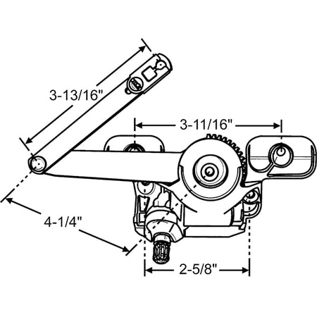 STRYBUC EZ Split Arm Casement Operator 750-1361484